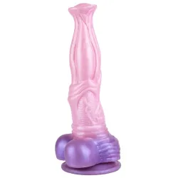 Anal Predator Gode Pinky Jump 19 x 4.5cm Rose-Violet